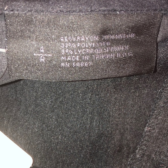 Express Dark Grey Pants 4R - Picture 7 of 8